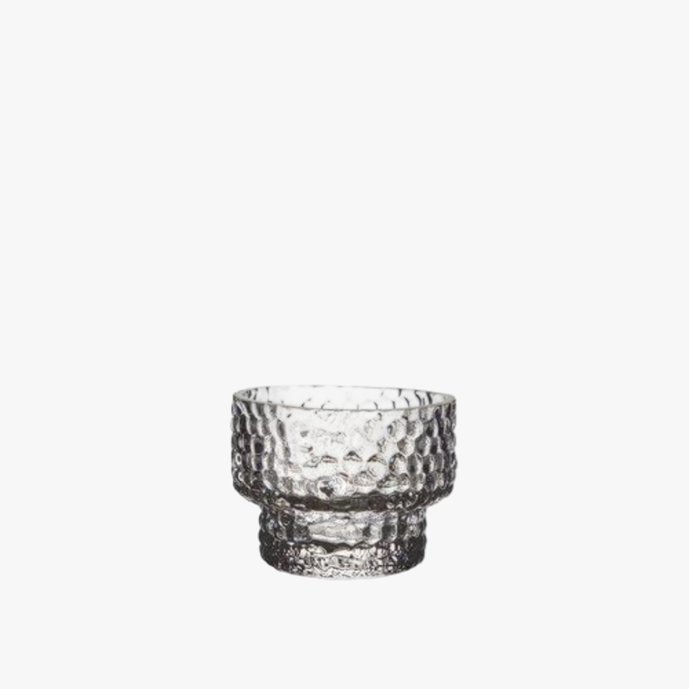 Fyrfadsstage Dotti, klart glas