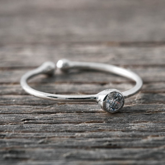 Ring i silver