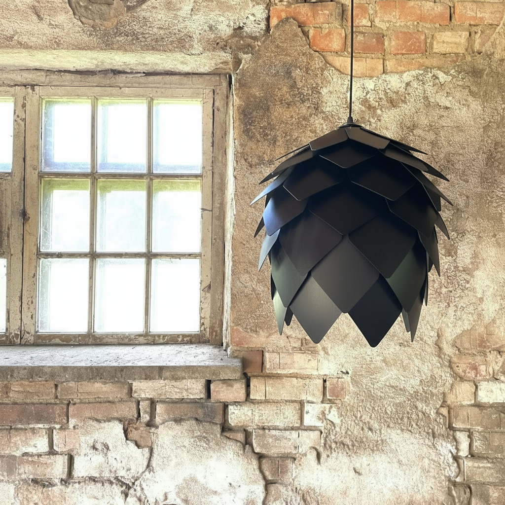 Frera design kotte lampa skogsgläntan sort