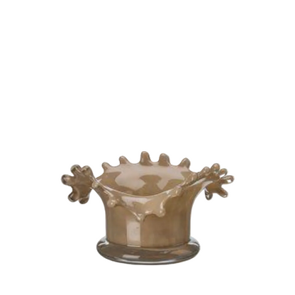 Candle lantern Millie small, brown