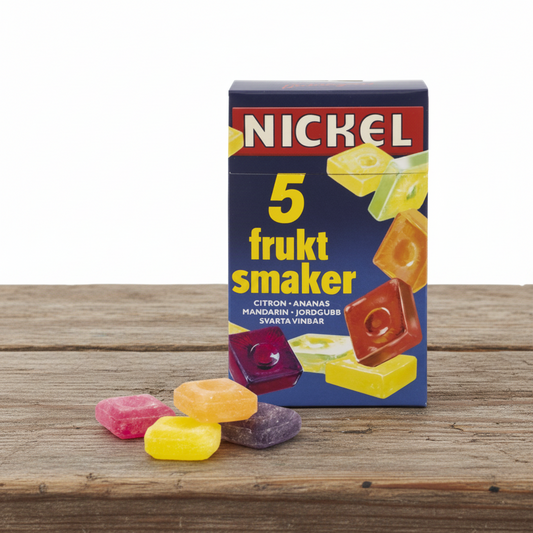 Nickel Frukt, 100gram