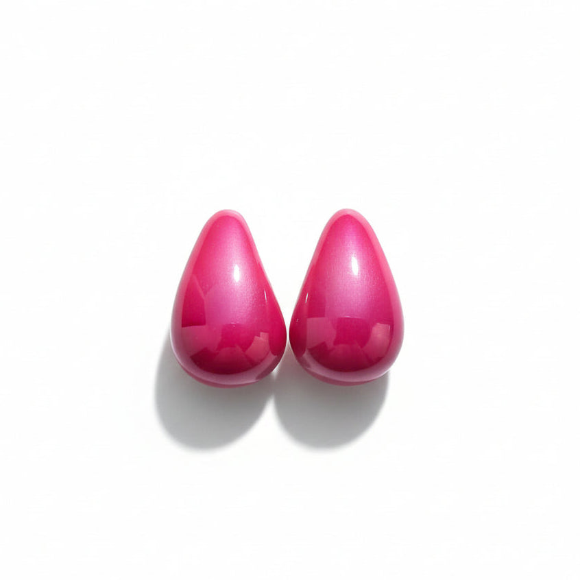Øreringe Pure Drop, Candy Pink