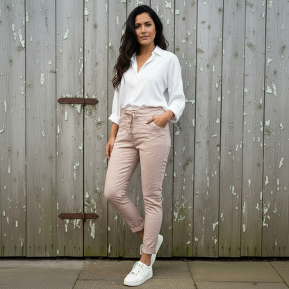 Stretch Trousers Signe, Pink