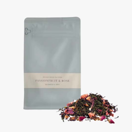 Te, Passionsfrukt & Ros