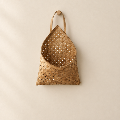 Wall basket Freja, Nature