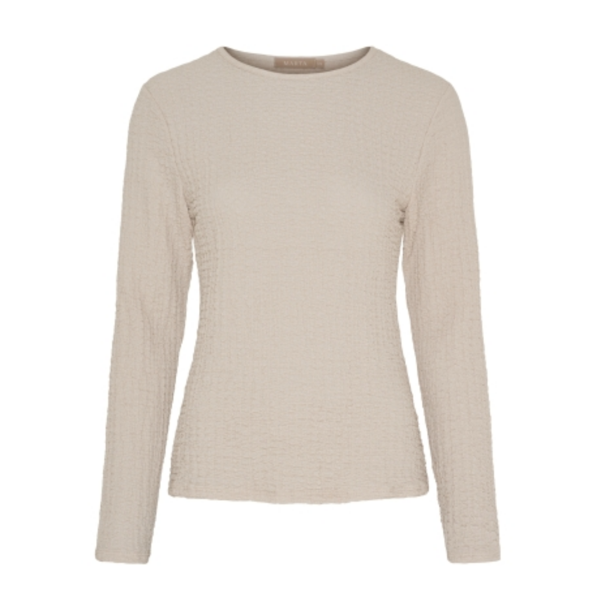 T-shirt Långärmad Vionne, Beige