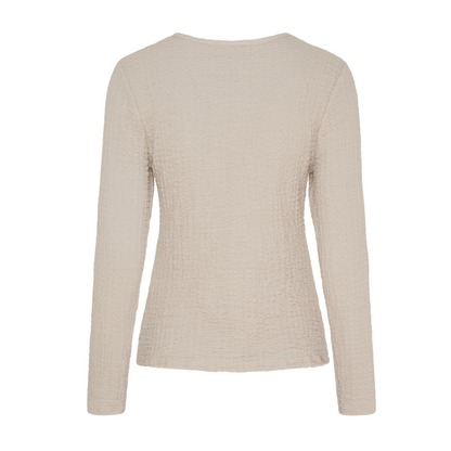 T-shirt Långärmad Vionne, Beige