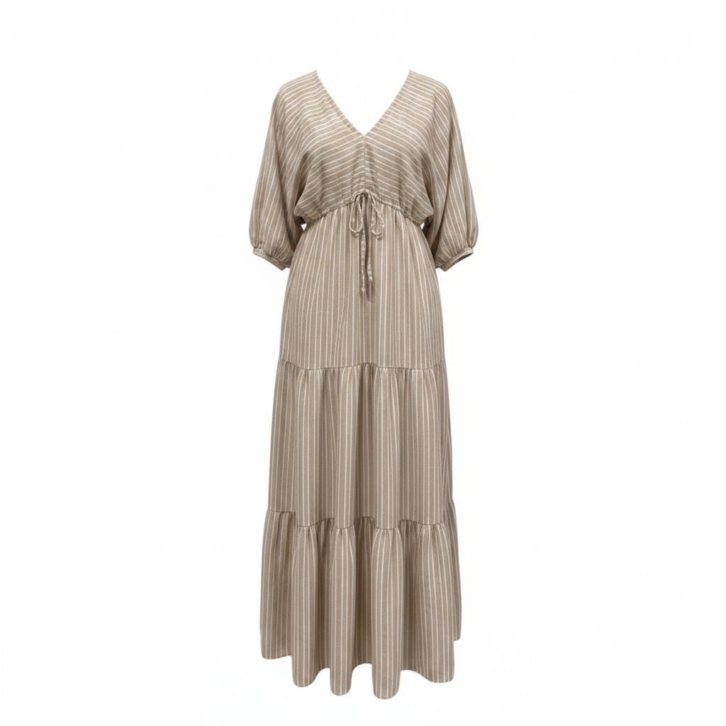 Klänning Wilda, Beige