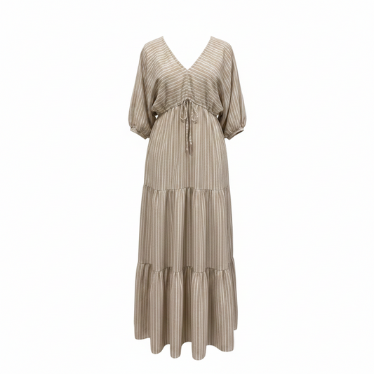 Klänning Wilda, Beige